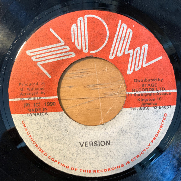 Mallory Williams : My. My. My. (7")