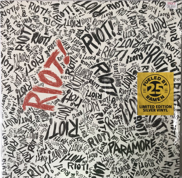 Buy Paramore : Riot! (LP,Album,Limited Edition,Reissue) Online for a great  price – Tonevendor Records
