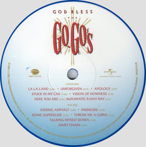 Go-Go's : God Bless The Go-Go's (LP, Album, Ltd, RE, Blu)