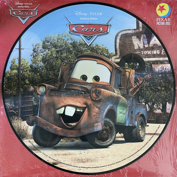 Various : Songs From Cars (LP, Comp, Pic, RE)