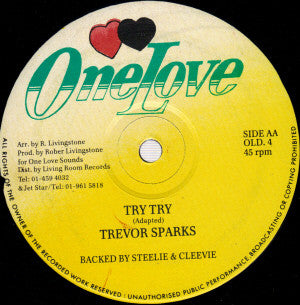 Frankie Paul / Trevor Sparks : Right Back To You / Try Try (12")