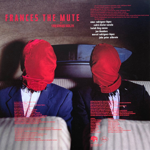 The Mars Volta : Frances The Mute (2xLP + LP, S/Sided, Etch + Album, RE, RM)