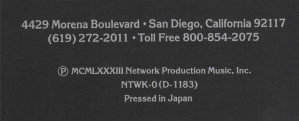 Alan Barzman & Pat McCormick : Network Sound Effects Demo (LP, S/Sided, Gat)