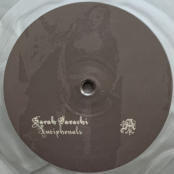 Sarah Davachi : Antiphonals (LP, Album, Ltd, Sil)