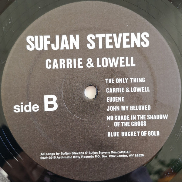 Sufjan Stevens : Carrie & Lowell (LP, Album, RE)