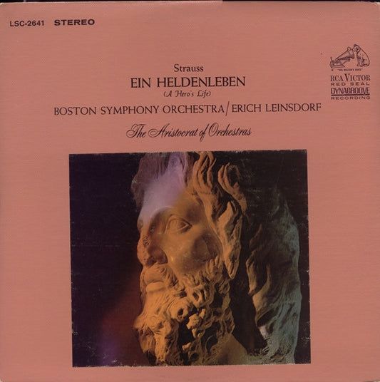 Richard Strauss / Boston Symphony Orchestra, Erich Leinsdorf : Ein Heldenleben (A Hero's Life) (LP)