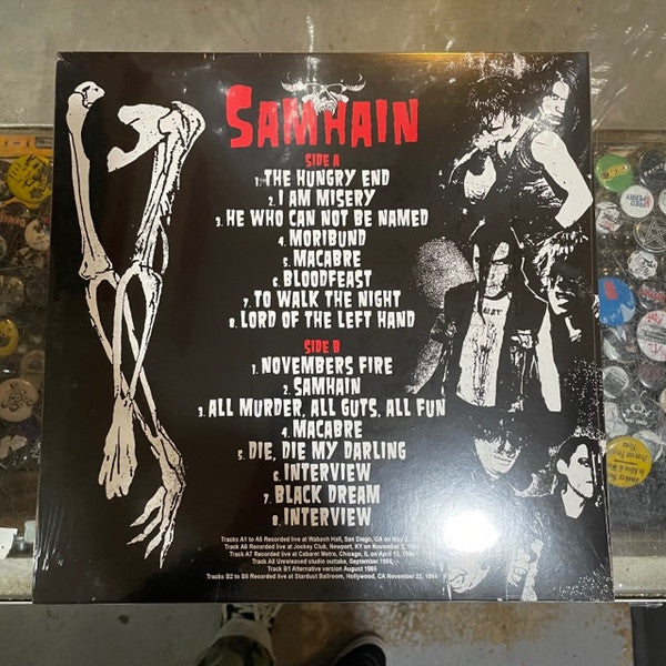 Samhain : Last Gasp On Earth (LP, Comp, Unofficial, Yel)