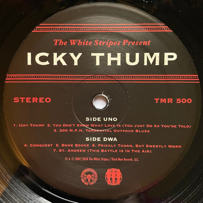 The White Stripes : Icky Thump (2xLP, Album, RE, 180)