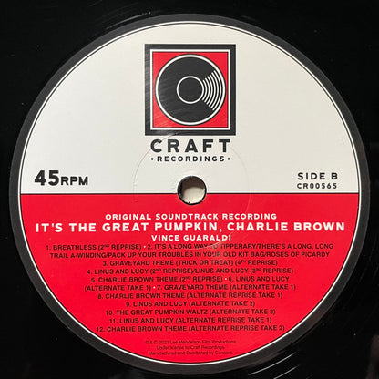 Vince Guaraldi : It's The Great Pumpkin, Charlie Brown (Original Soundtrack Recording) (LP,45 RPM,Album,Remastered,Mono)