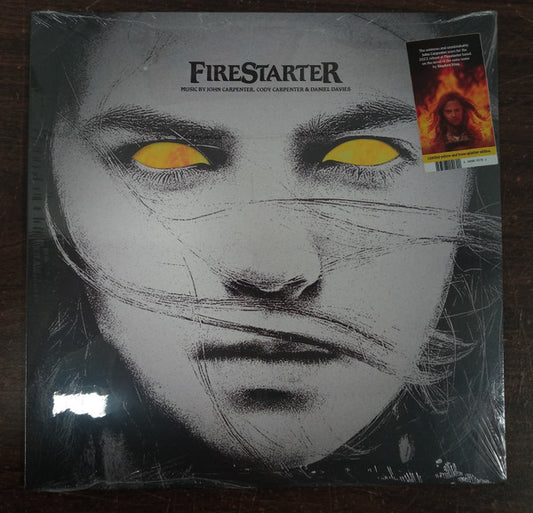 John Carpenter, Cody Carpenter & Daniel Davies : Firestarter (Original Motion Picture Soundtrack) (LP, Album, Ltd, Yel)