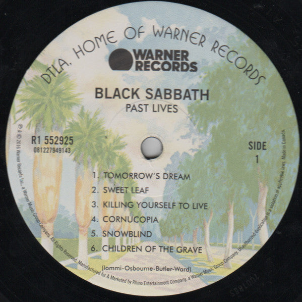 Black Sabbath : Past Lives (2xLP, Album, Dlx, RE, RM, 180)
