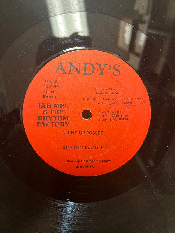 Jahmel, The Rhythm Factory, Blackman (11), Ronnie Ruff (2) : No Run Down Woman / Whine Up Posse (12")