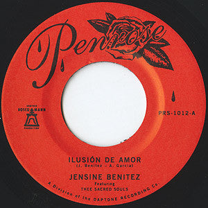 Jensine Benitez : Ilusión De Amor / The Sparkle In Your Eyes (7",Single,Repress)