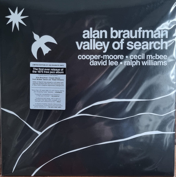 Alan Braufman : Valley Of Search (LP, Album, Ltd, RE, RM, Whi)
