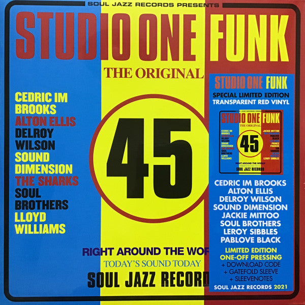 Various - Studio One Funk (2xLP, Comp, Ltd, RE, S/Edition, Red)