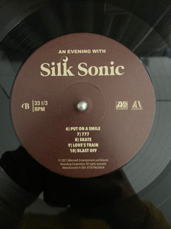 Silk Sonic : An Evening With Silk Sonic (LP, Album, RE)