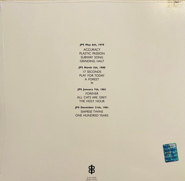 The Cure : BBC Sessions 1979-1981 (LP, Unofficial)