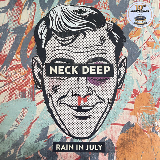 Neck Deep (2) : Rain In July (12", EP, Ltd, RE, RM, Ora)