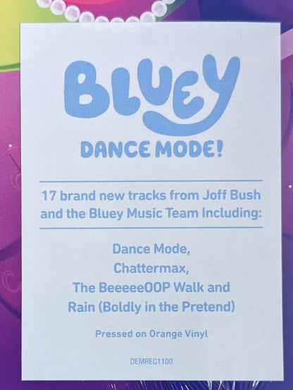 Joff Bush & The Bluey Music Team : Bluey: Dance Mode (LP, Album, Ora)