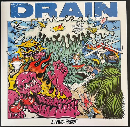 Drain (17) : Living Proof (LP, Album)