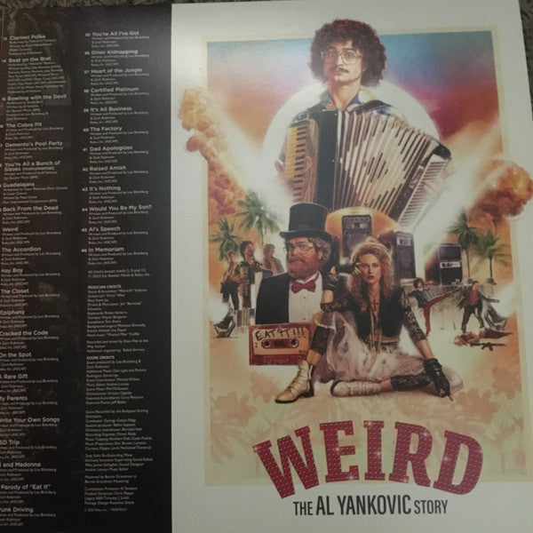 "Weird Al" Yankovic : Weird: The Al Yankovic Story (Original Soundtrack) (2xLP, Comp, Pin)
