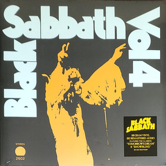 Black Sabbath : Black Sabbath Vol 4 (LP,Album,Reissue,Remastered)
