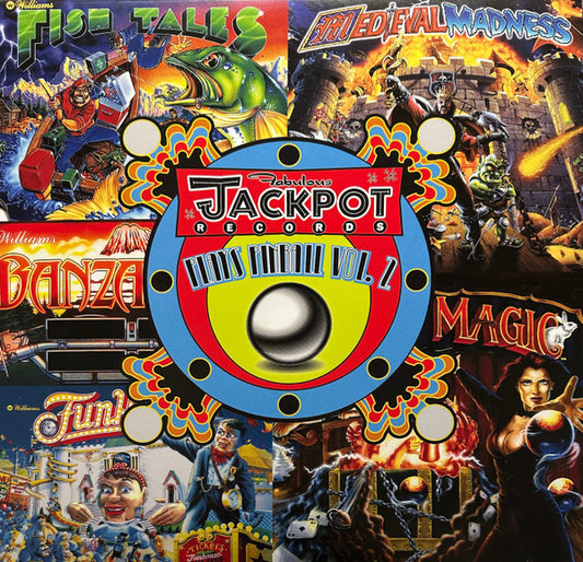 Various : Jackpot Plays Pinball Vol. 2 (LP, Album, Ltd, Tra)