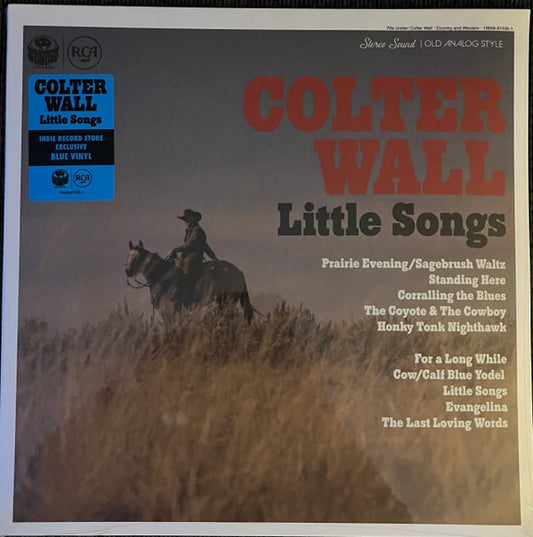 Colter Wall : Little Songs (LP,Limited Edition,Stereo)