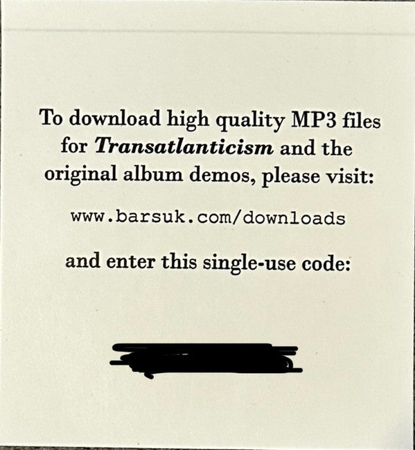 Death Cab For Cutie : Transatlanticism (LP,Album,Reissue)