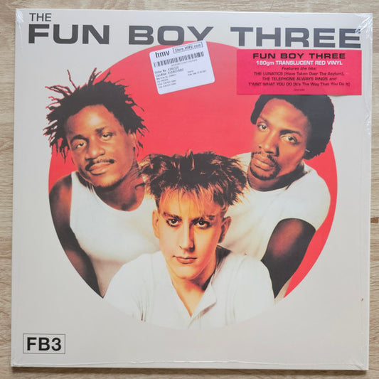 Fun Boy Three : The Fun Boy Three (LP, Album, RE, RM, Red)