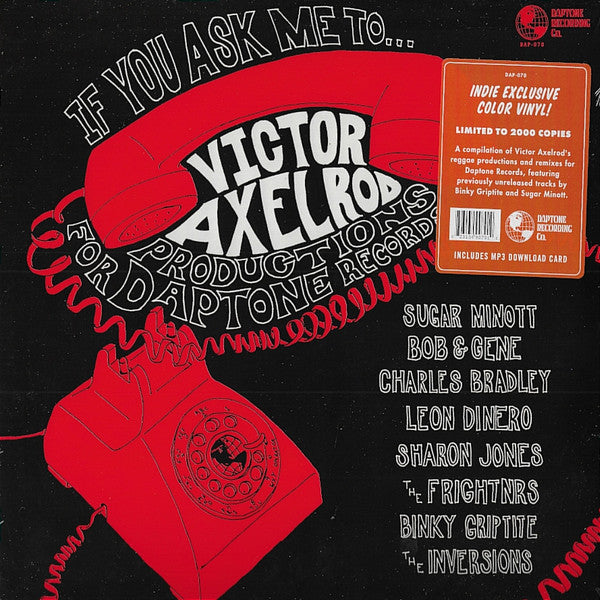 Victor Axelrod : If You Ask Me To... (Victor Axelrod Productions For Daptone Records) (LP,Limited Edition)