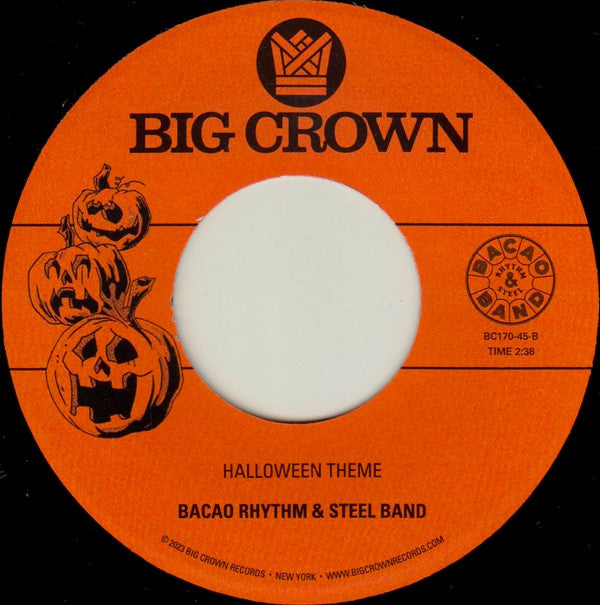 Bacao Rhythm & Steel Band, The : Stranger Things Theme / Halloween Theme (7",45 RPM)