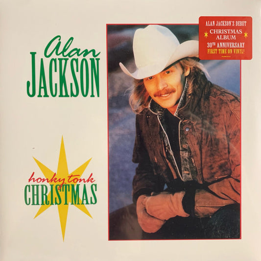 Alan Jackson (2) : Honky Tonk Christmas (LP,Album,Reissue)