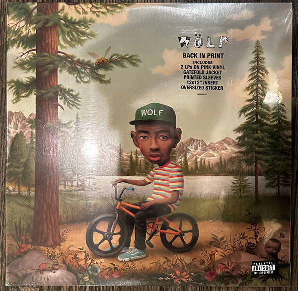 Buy Tyler, The Creator : Wolf (LP,Album,Repress) Online for a great price –  Tonevendor Records