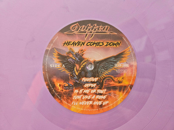 Dokken : Heaven Comes Down (LP, Album, Pur)