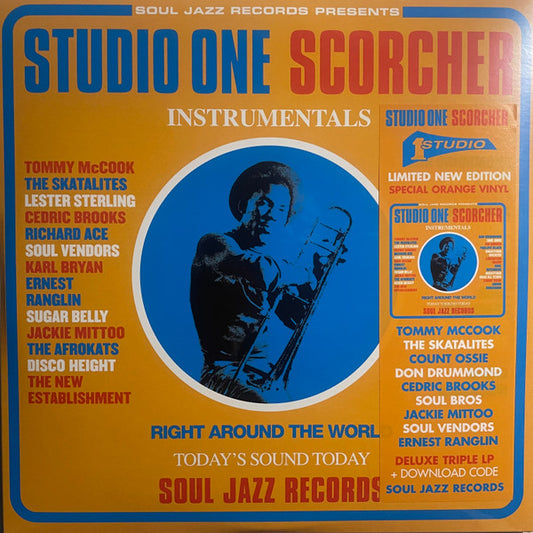 Various : Studio One Scorcher (3xLP, Comp, Ltd, RE, ora)
