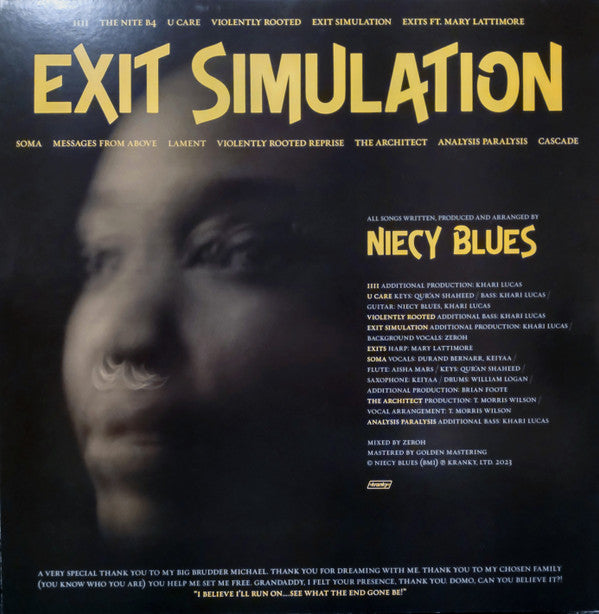 Niecy Blues : Exit Simulation (LP, Album)