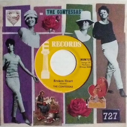 Contessas (3), The : Broken Heart / Gimme Gimme (7",45 RPM)