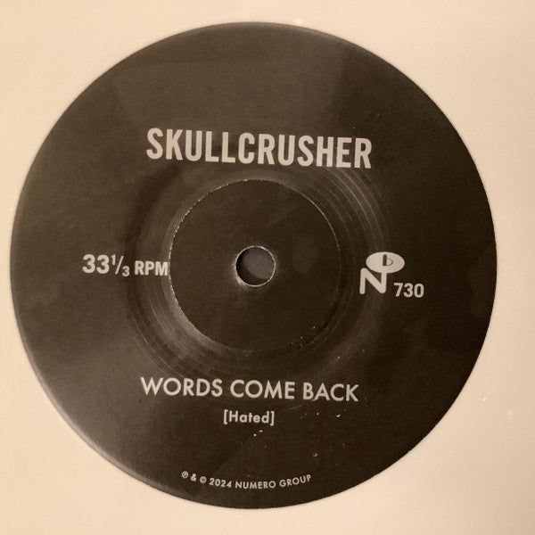 Skullcrusher (16), The Hated : Words Come Back (7", Ltd, bon)