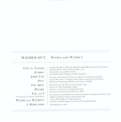 Washed Out : Within And Without (CD, Album)