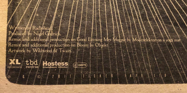 Radiohead : Good Evening Mrs Magpie (Modeselektor RMX) / Bloom (Objekt RMX) (12", 180)