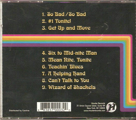 Bad Wizard : #1 Tonite! (CD, Album)