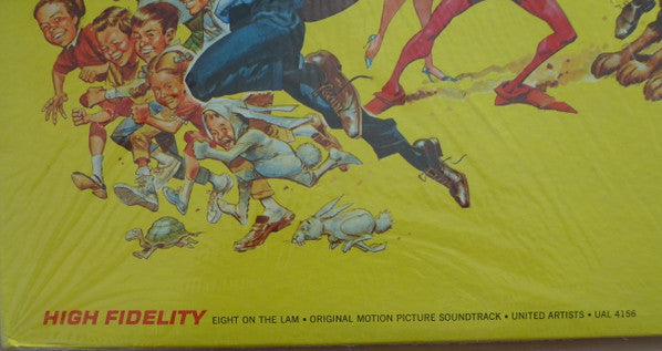 George Romanis : 8 On The Lam (Original Motion Picture Soundtrack) (LP, Album, Mono)