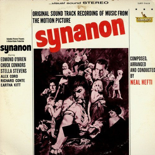 Neal Hefti : Synanon - Original Sound Track Recording Of Music From The Motion Picture (LP, Album)