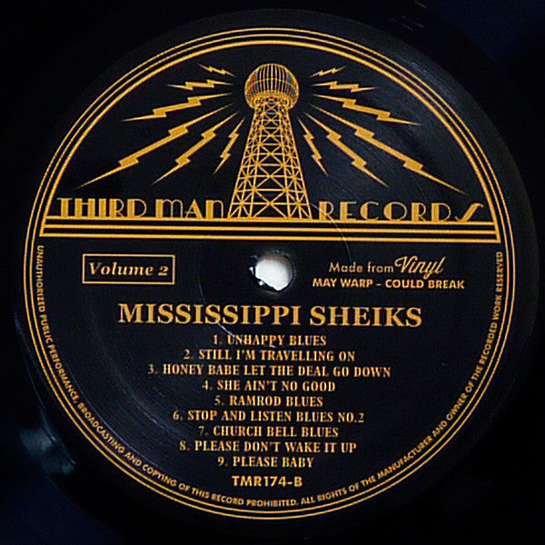 Mississippi Sheiks : Complete Recorded Works Presented In Chronological Order, Volume 2 (LP, Comp)