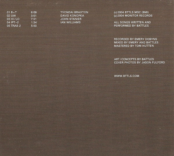 Battles : EP C (CD, EP, Dig)