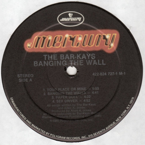 Bar-Kays : Banging The Wall (LP, Album, 53)