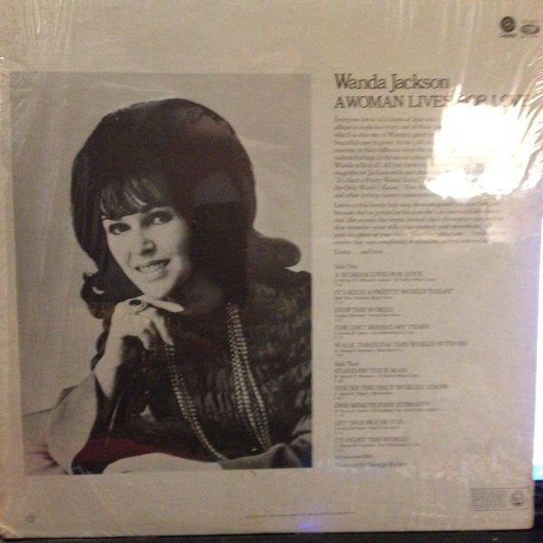 Wanda Jackson : A Woman Lives For Love (LP, Album)