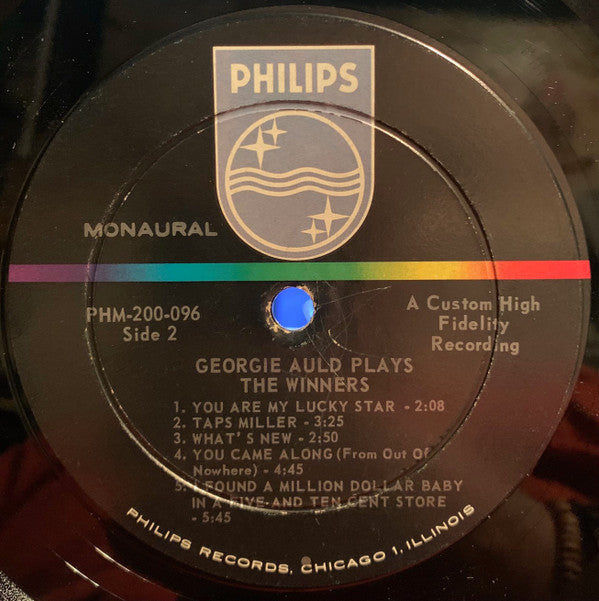 The Georgie Auld Quintet : The Georgie Auld Quintet Plays The Winners (LP, Album, Mono)