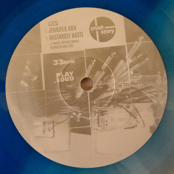 Crushstory (2) / The Gain : Crushstory / The Gain (7", Blu)